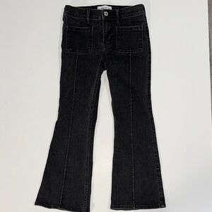 Abercrombie kids 
 Black Flare Jeans